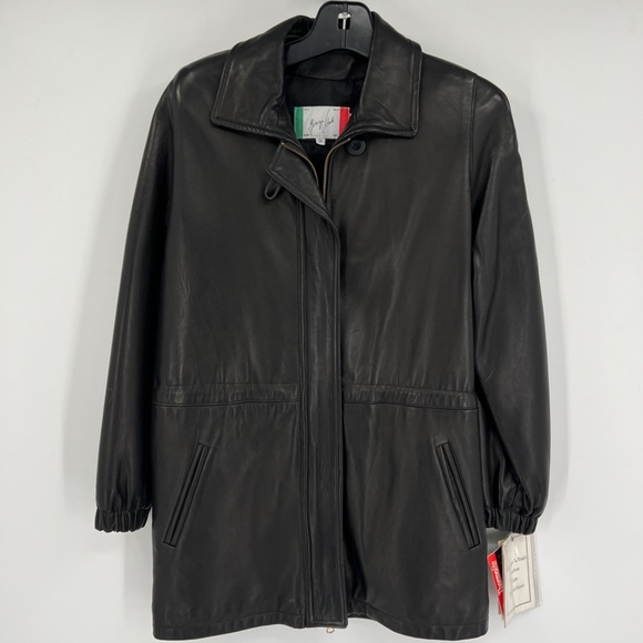 Men's Real Leather Jacket with DuPont Insulation - Picture 2 of 13